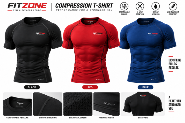 Fitzone Compression Shirt Showcase Compression T-Shirt
